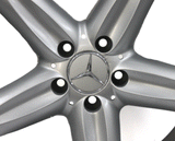 18" Front Mercedes Benz SL600 SL500 Wheel 2004-2006 Silver Factory OEM 65322