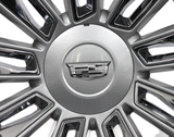 22" Cadillac Escalade Wheels Silver Chrome Inserts 2015-2018 OEM 4740 Set 4