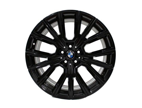 20" Front BMW M760i 750i 740i Wheel Factory OEM 71445 Black Rim 2021-2023