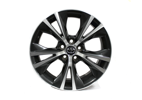 18" Toyota Highlander Wheel Rim Machine Charcoal Factory OEM 75162 2014-2019