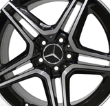 18" Mercedes Benz CLA-Class A-Class Front Wheel OEM Machined Black 2018-2020