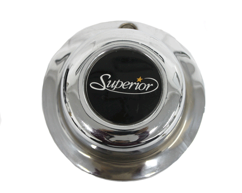 SUPERIOR STREETWEAR ICW WHEEL TAOS SERIES 68 CHROME CENTER CAP