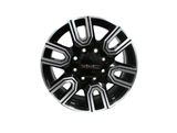 20" GMC Sierra Chevy Silverado Wheel Factory OEM 5950 Machined Black 2020-2024
