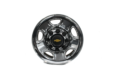 16" Chevy GMC Sierra Express Savana Van Chrome Clad Steel Wheel OEM 5195 01-09