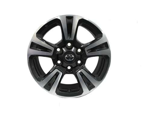 17" Toyota Tacoma Machined Charcoal Factory OEM 75193 Rim 2016-2019