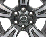17" Toyota Tacoma Machined Charcoal Factory OEM 75193 Rim 2016-2019