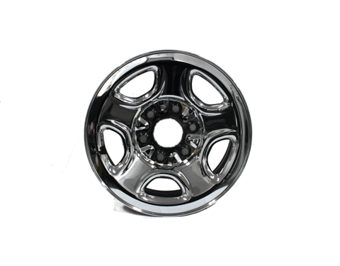 16" Chevy GMC Silverado Sierra Steel Chrome Clad Wheel OEM 5129 1999-2005