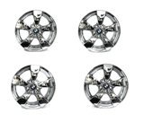 17" BMW 525i 528i 530i 535i Chrome Factory OEM 59471 Rims 2004-2010 Set