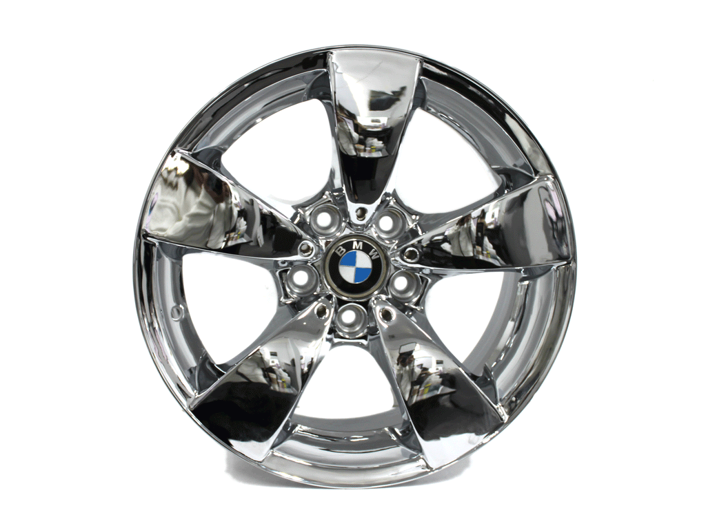 17x7.5 BMW 5 Series 525i 528i 530i 535i Chrome Wheels 17