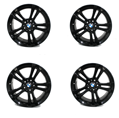 18" BMW 320i 328i 330i 440i 430i Black Wheels Style 397 OEM 71540 2012-2019