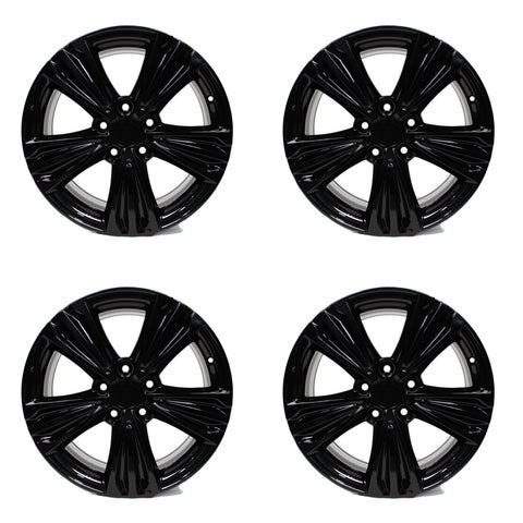 18" Acura MDX 2017 2018 2019 2020 Factory OEM Wheels 71844 Set Black Rims
