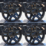 17 inch Toyota Tundra Sequoia Factory OEM 69440 Wheel Black 2003-2007 Set 17x7.5