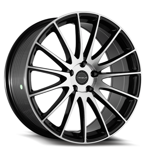 18" Versus VS11 Gloss Black Machined Face