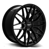 18X8.5 Versus VS24 Gloss Black 5x120 Set of 4