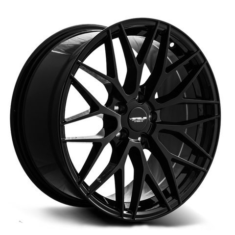 18X8.5 Versus VS24 Gloss Black 5x120 Set of 4