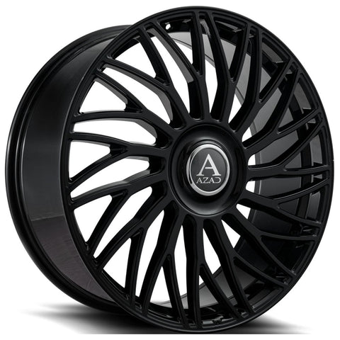 20" Azad AZ717 Concave Wheel Gloss Black 20x10.5