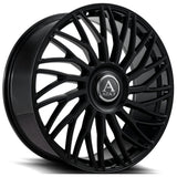 24" Azad AZ717 Concave Wheel Gloss Black 24x10