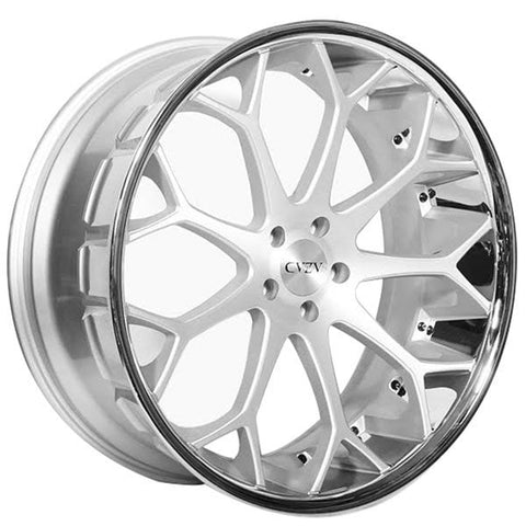 20" Azad Wheel AZ99 Silver Chrome SS Lip 20x9