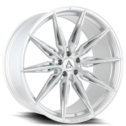 20" Azad AZFF02 Brushed Silver 20x9