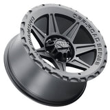 17X9 Blaque Diamond BD-O102 Textured Black Off-Road Rims