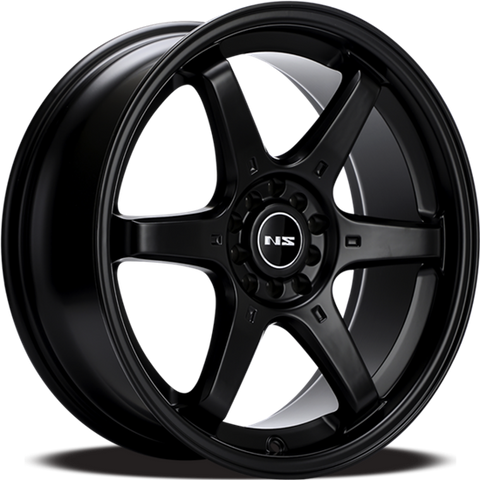 15" NS Series NS1507 Matte Black Wheels