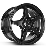 16" Versus Wheels VS005 Gloss Black Set of 4