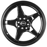16" Versus Wheels VS005 Gloss Black Set of 4