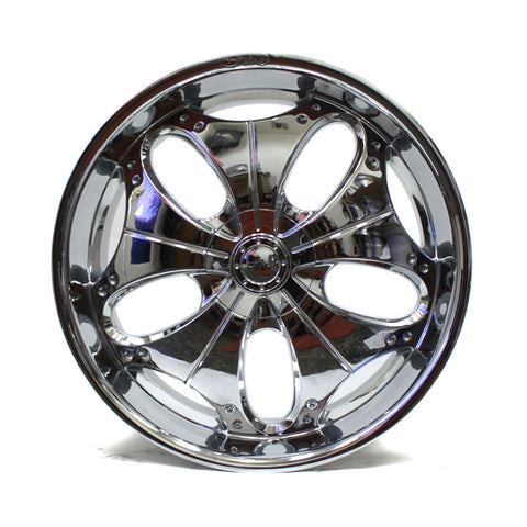 24" DVINCI PASHA CHROME WHEEL 24X10