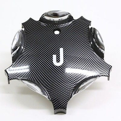 NICHE WHEEL CHROME CARBON FIBER CENTER CAP 10558 NEW
