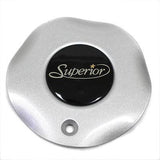 ICW SUPERIOR STREETWEAR EUROSPOKE 97 WHEEL CENTER CAP SILVER