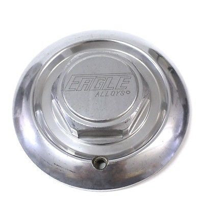 EAGLE ALLOYS WHEELS POLISHED ALUMINUM CENTER CAP #3084