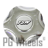 TSW WHEEL CENTER CAP CHROME 5 SPOKE