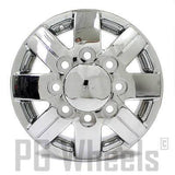 16" FORD DUALLY F350 NEEPER TITAN FRONT WHEEL N164 CHROME 2000 2001 2002