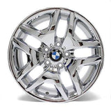 18" BMW X3 2004 2005 2006 2007 2008 2009 WHEELS OEM 59564 CHROME (4) V SPOKE