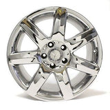 17" WHEEL MERCEDES BENZ SL500 SL55 2003 2004 TYPE 230 OEM 65278 CHROME 7 SPOKE