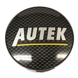 AUTEK WHEEL CENTER CAP CARBON FIBER NEW BLACK