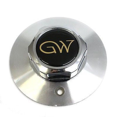 GW GOLDEN PRIME WHEEL CENTER CAP CHROME TRUCK 89L MACHINED