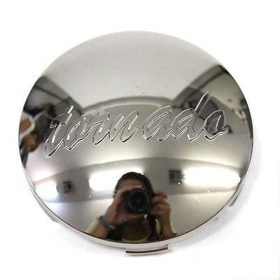 TORNADO WHEEL 714 CENTER CAP CHROME # TL-714