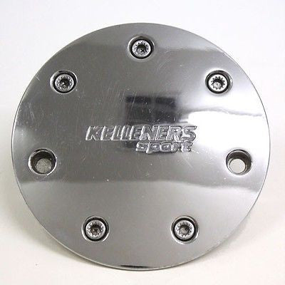 KELLENERS SPORT CHROME WHEEL CENTER CAP #073 USED