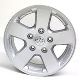 17" DODGE 1500 '03-'11 OEM SILVER WHEEL # 2362