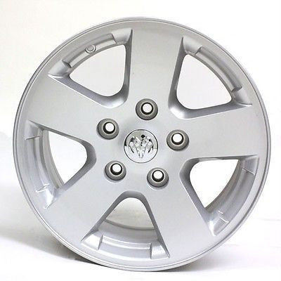 17" DODGE 1500 '03-'11 OEM SILVER WHEEL # 2362