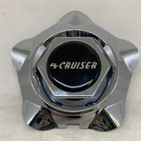 PT CRUISER WHEELS CENTER CAP CHROME NEW BLACK EMBLEM 2275