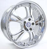 20" ZENETTI MYSTIC WHEEL CHROME NEW 20X8.5