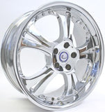20" ZENETTI MYSTIC WHEEL CHROME NEW 20X8.5
