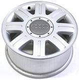 15" AUDI A4 1998 1999 2000 2001 SILVER WHEEL OEM 58720