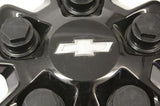 18" CHEVY CAMARO 2012 OEM FACTORY CENTER CAP BLACK NEW # 92200401