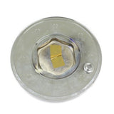 ALBA PERFORMANCE WHEELS HEX NUT CENTER CAP CHROME