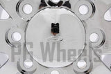 16" FORD DUALLY F350 NEEPER TITAN FRONT WHEEL N164 CHROME 2000 2001 2002