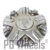 2 CRAVE CHROME CENTER CAP #C5201CAP