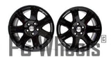 17" CHRYSLER 300C 2005 2006 2007 2008 WHEELS OEM 2361 BLACK (4)